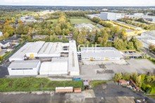 Au�enansicht Greven-Reckenfeld || Lager-/Produktion mit B�ro || 21.081 m� Grundst�ck || 7.530 m�  Nutzfl�che