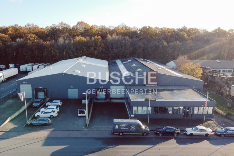 Au�enansicht Steinfurt Halle / Lager / Produktion Steinfurt-Borghorst | 3.170 m� Lager/Logistik | 4.839 m� Grundst�ck | Rampen/Rolltore