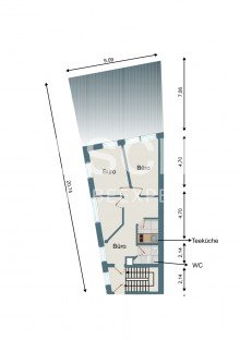 3. OG links OS-Fledder || 79 m� B�ro || Kombinierbar || Eigene Stellpl�tze