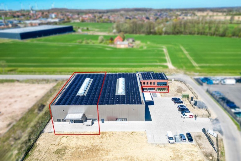 Au�enansicht Horstmar Halle / Lager / Produktion Horstmar || Neubau || 780 m� Halle || ebenerdiges Rolltor ||194 m� B�ro optional || ab sofort