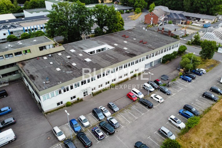 Luftansicht M�nster Halle / Lager / Produktion Coerm�hle || 713 m� Produktion-, Service-, B�rofl�chen || Frei ab sofort