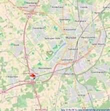 Die Makro-Lage MS-Mecklenbeck || 927 m� Lager-/Dienstleistungsfl�chen || frei ab 01.01.2026