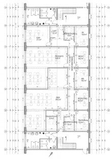 Grundriss Einheit 05 Loftb�ro in Hafenn�he || ca. 700 m� || Industrie-Charme || klimatisiert