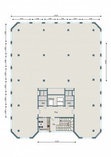 GrundplanEtage M�nster-S�d || 1.180 m� B�ro || Vollklimatisiert || modernisiert || viele Stellpl�tze