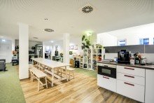 Kommunikationsfl�che Technologiepark || 402 m� B�ro || offene Kommunikationsfl�che || 6 PKW-Stellpl�tze || ab sofort