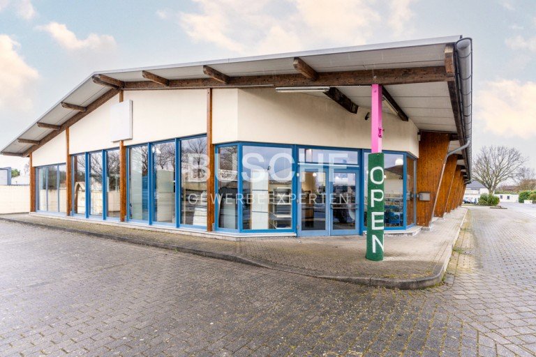 Au�enansicht Telgte Halle Verkauf wg. Ruhestand48291 Telgte 691 m� Ausstellungs-, Lager- u. B�rofl�che 2.496 m� Grundst�ck
