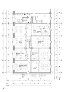 Grundriss Einheit 06 Loftb�ro in Hafenn�he || ca. 400 m� || Tolle New-Work Konzept || klimatisiert