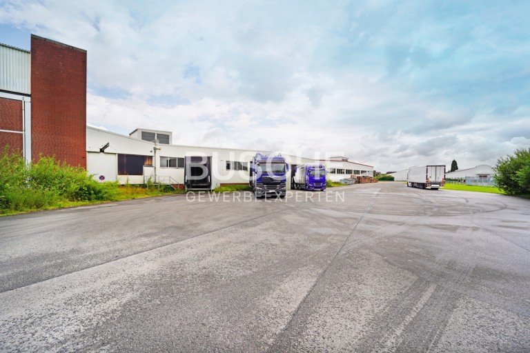 Anlieferung Steinfurt Halle / Lager / Produktion Steinfurt-Borghorst || 5.070 m� Lagerfl�che ||Rampen || frei ab sofort
