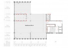 Grundriss H7 || 292 m� B�rofl�che || Top-Lage am Hafen || Open-Space || frei nach Vereinbarung