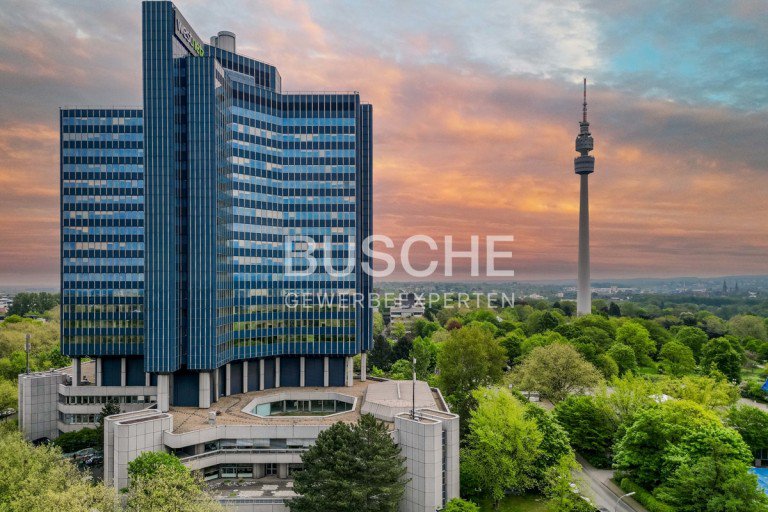 Au�enansicht Dortmund B�rofl�che WOW-Faktor inklusive || ca. 870 m� B�rofl�chen || Traumhafter Blick || Gro�z�giges Foyer