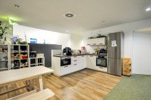 K�che Technologiepark || 402 m� B�ro || offene Kommunikationsfl�che || 6 PKW-Stellpl�tze || ab sofort