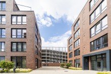 Au�enansicht Loddenheide || 320 m� B�rofl�che || hochwertig & offen gestaltet || frei ab Februar 2026 || Parkhaus