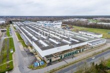 Au�enansicht Gronau || 16.750 m� Halle inkl. Sozialr�ume || Ebenerdige Anlieferung ||  frei nach Vereinbarung
