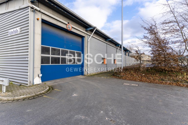 Bauteil G Steinfurt Halle / Lager / Produktion Steinfurt || Halle mit �berdachter Zufahrt|| 2 Abschnitte|| kleines B�ro