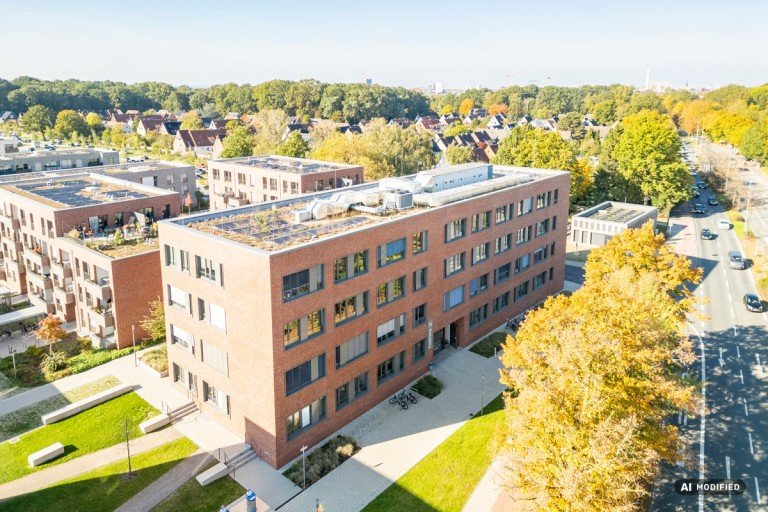 Au�enansicht M�nster B�rohaus York-Quartier || 185m� B�ro-/Praxisfl�che || Tiefgarage || gute verkehrliche Anbindung